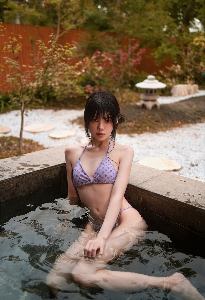 桜桃喵 紫色韵味 [24P-220M] 第3张